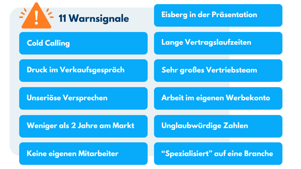 11 Warnsignale beim Social Recruiting