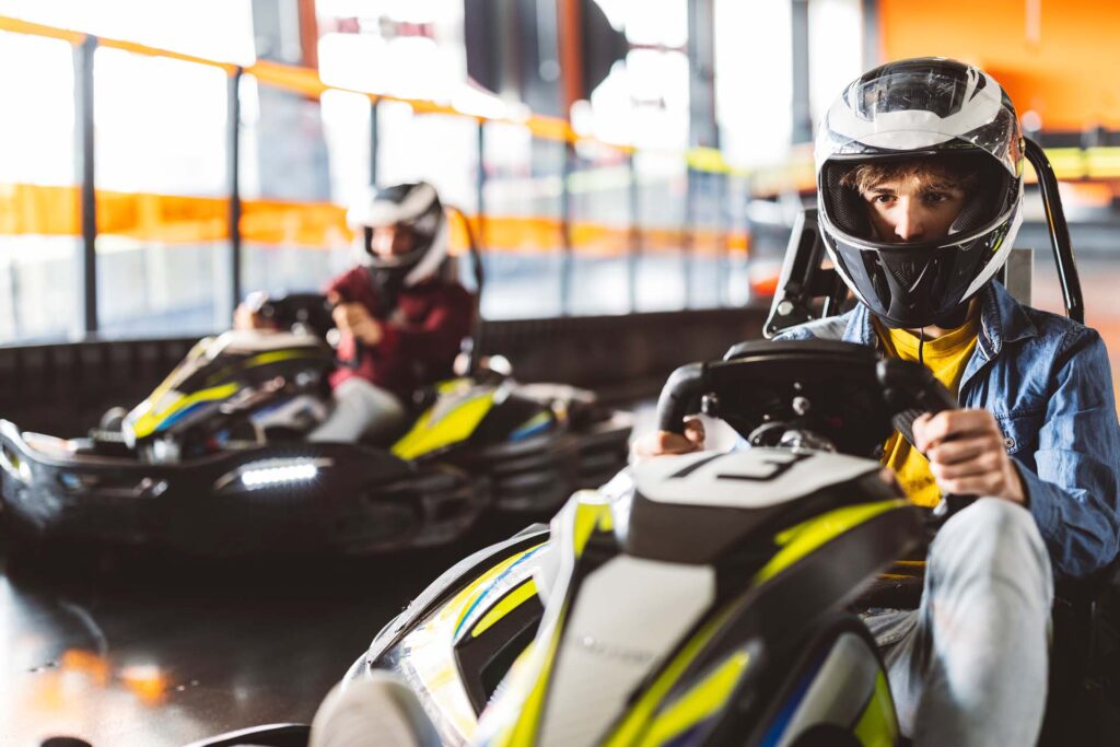 Kart fahren als Teamevent