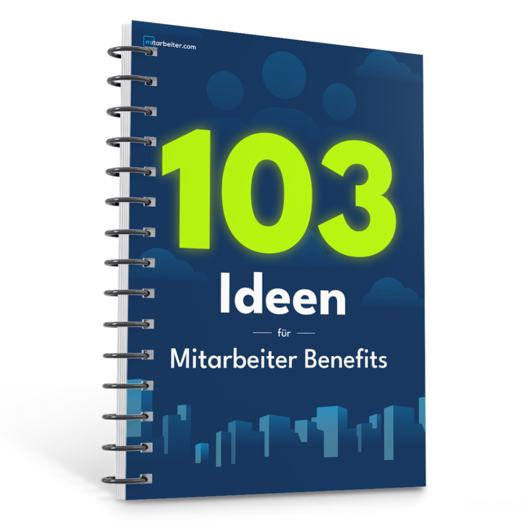 Mitarbeiter Benefits eBook mockup