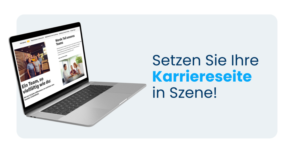 Beispiel einer Karriereseite